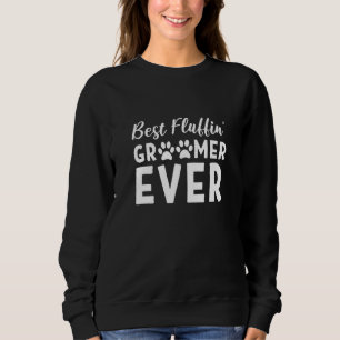 Bästa Fluffande Tränar Veterinär Assistent T Shirt