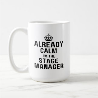 Bästa födelsedag för teaterstadiehanteraren kaffemugg