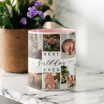 Bästa födelsedag någonsin med Elegant 8 Photo Coll Två-Tonad Mugg<br><div class="desc">Skicka en vacker personlig med den här speciella personligens fotokollage för att visning dina speciella familjefotografier och -minnen. Vår design har en enkel 8-fotosamlingsladdsdesign med "Bästa födelsedag någonsin" designad i ett vackert, handskrivet svart skript med stil & serif-textparsning. Anpassa med år fastställt. Obs! "Bästa födelsedag någonsin" text färg kan ändras...</div>
