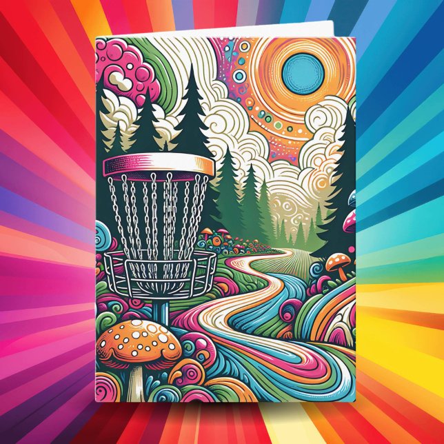 Bästa födelsedag per år | Retro Disk Golf Kort (Skapare uppladdad)