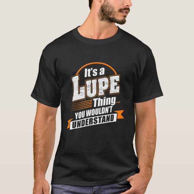 Bästa för Lupe Lupe-namn T Shirt (Framsida)