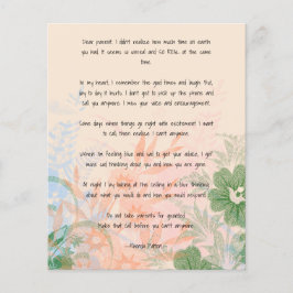 Bästa förälder flygblad