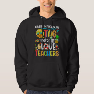 Bästa förälder Märkre Du är Kärlek-lärare förra da Hoodie