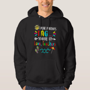 Bästa förälder Märkre Du är Kärlek-lärare förra da Hoodie