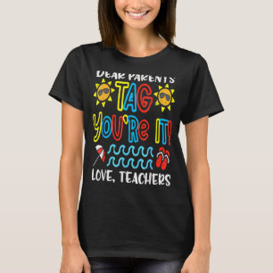 Bästa förälder Märkre Du är Kärlek-lärare förra da T Shirt