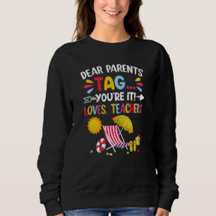 Bästa förälder Märkre Du är Kärlek-lärare förra da T Shirt