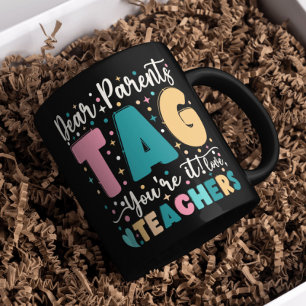 Bästa förälder Märkre Du är Kärlek Lärare Kaffemugg