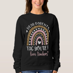 Bästa förälder Märkre Du är Kärlek Lärare Lärare T Shirt
