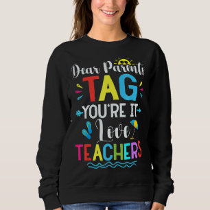 Bästa förälder Märkre Du är Kärlek Lärare. T Shirt