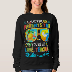 Bästa förälder Märkre Du är Kärlek Lärarskola Su T Shirt