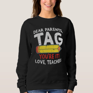 Bästa förälder Märkre Kärlek Lärare i förra dagen T Shirt