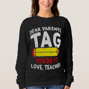 Bästa förälder Märkre Kärlek Lärare i förra dagen T Shirt