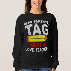 Bästa förälder Märkre Kärlek Lärare i förra dagen T Shirt
