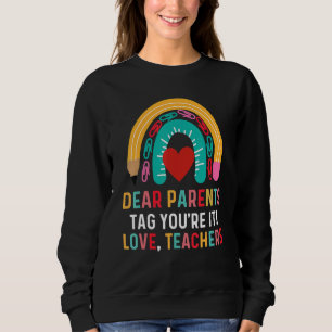 Bästa föräldrar Märkre Läraren i Kärlek förra dage T Shirt