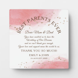 Bästa föräldrar någonsin/koral/Guld Tack Bröllop