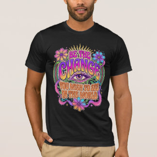 : Bästa Förändring Börjar Inifrån Motiverande Egen T Shirt