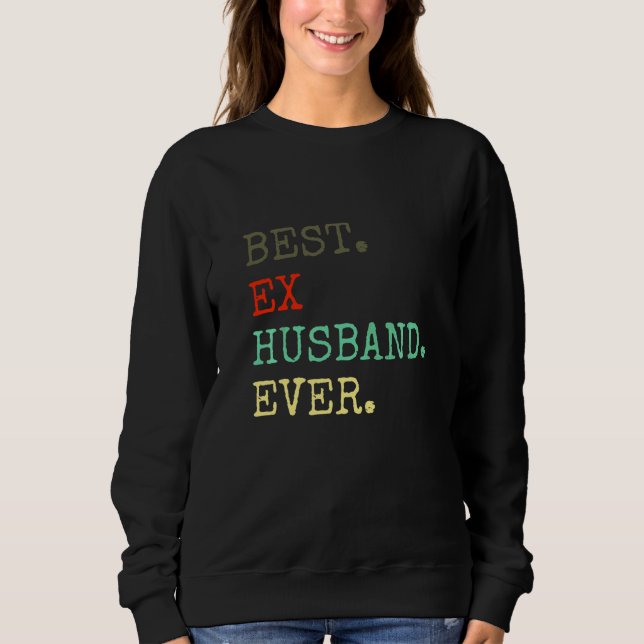 Bästa före detta maken någonsin  Skild Skilsmässa  T Shirt (Framsida)