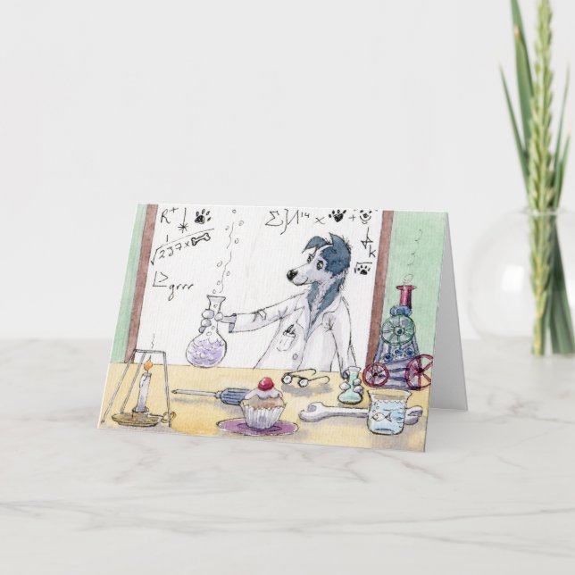 Bästa forskarlärare - tack kort (Framsida)