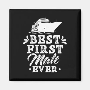 Bästa första styrmannen någonsin Yacht Sea Boat Sh Magnet