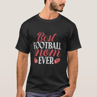 Bästa fotbollsmamma någonsin Fotbollsmamma T Shirt