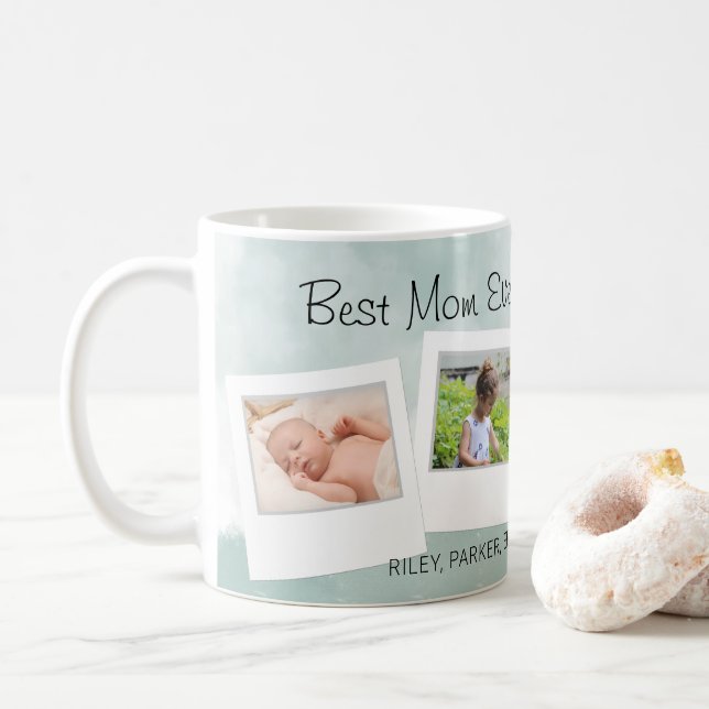 Bästa foto för Mamma någonsin Mors dag Kaffemugg (Med munk)