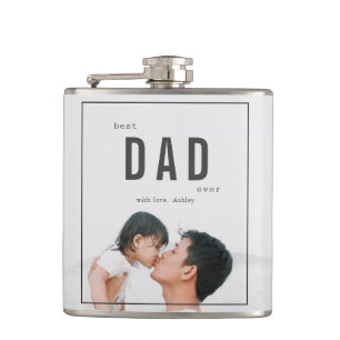 Bästa foto för Pappa någonsin Fars dag Fickplunta