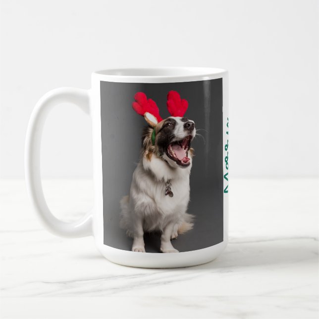 Bästa foto och Hund för dagens moderna Anpassnings Kaffemugg (Vänster)