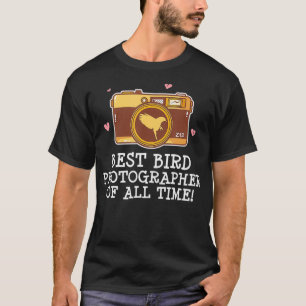 Bästa fotografi - alla tids kameramotografi t shirt