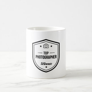 Bästa fotografvinnaremugg kaffemugg