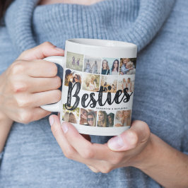 BÄSTA, Fotokollage & Namn | BFF Kaffemugg