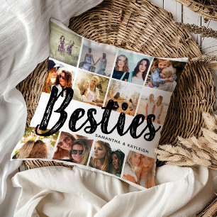 BÄSTA, Fotokollage & Namn BFF Kudde