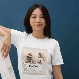 BÄSTA, Fotokollage & Namn | BFF T Shirt