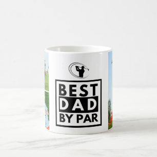 Bästa fotokollage Pappa efter pars Fars dag Kaffemugg