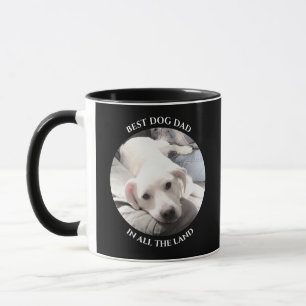 Bästa fotot av vit marionettdyna Hund i Pappa Mugg