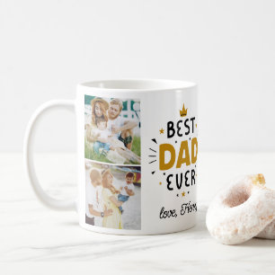 Bästa fotot Pappa någonsin Fars dag 5 Kaffemugg