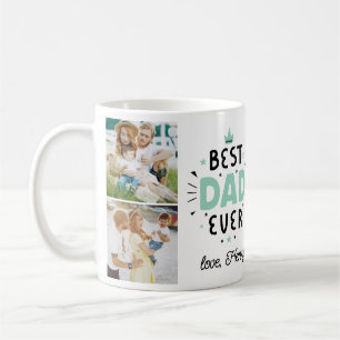 Bästa fotot Pappa någonsin Fars dag 5 Kaffemugg