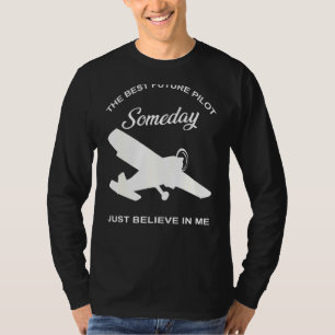 Bästa framtida pilot Flygplan T Shirt