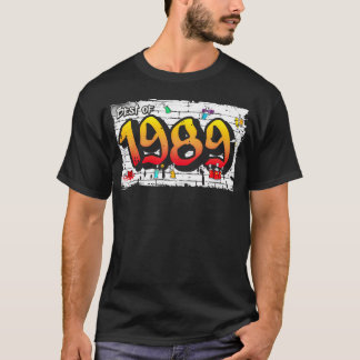Bästa från 1989 Graffiti 36 år av kantigt coolt pr T Shirt