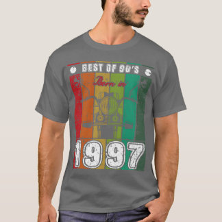 Bästa från 90-talet Född 1997 Classic Motorcykel v T Shirt