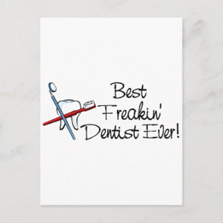 Bästa Freakin-dentist någonsin Vykort