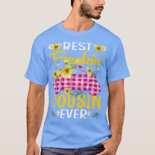 Bästa Freakin-kusin någonsin Solros Lastbil Premiu T Shirt