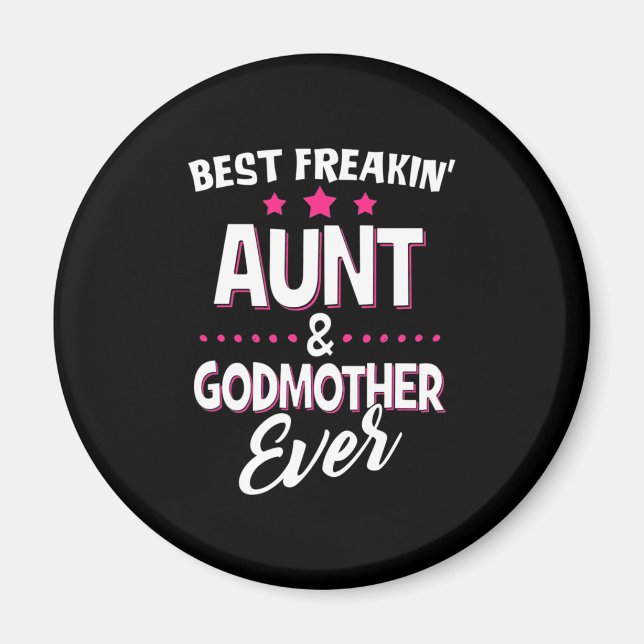 Bästa Freakin Moster och Godmor någonsin Magnet (Framsidan)