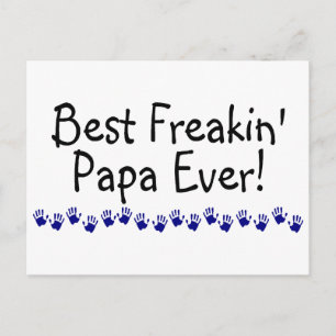 Bästa Freakin Pappa någonsin Vykort