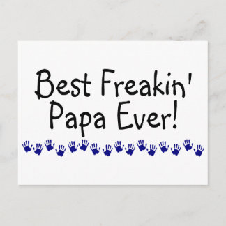 Bästa Freakin Pappa någonsin Vykort