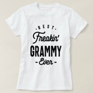 Bästa Freakin'Grammy nånsin - mormor Gift T Shirt