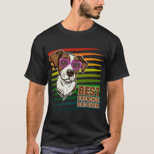 Bästa Frenchie Pappa Någon Sinnes Roligt Hundälska T Shirt