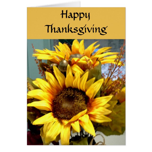 BÄSTA FRIEND THANKSGIVING-kort Hälsningskort (Framsidan)