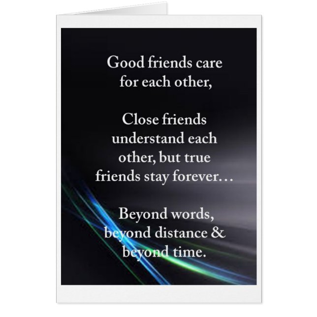 **BÄSTA FRIENDS BIRTHDAY** FÖR VÄNNER HÄLSNINGSKORT (Framsidan)