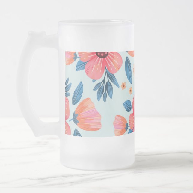 Bästa frostat glas Mugg (Vänster)