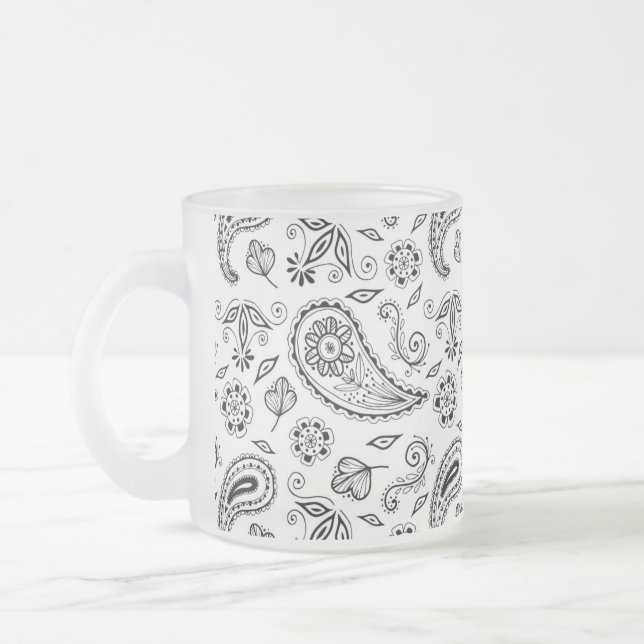 Bästa frostat glas Mugg (Vänster)